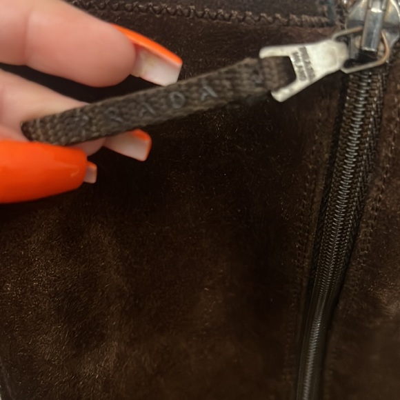 Authentic Prada brown suede boots size 6 - Picture 2 of 7